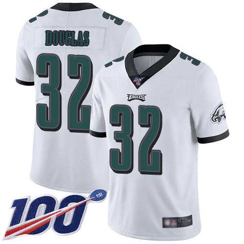 Men Philadelphia Eagles 32 Rasul Douglas White Vapor Untouchable NFL Jersey Limited Player Season